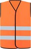 Korntex KX167 Comfort Safety Vest Soltau CO² Neutral - Signal Orange - XXL/3XL afbeelding