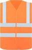 Korntex KX168 Comfort Safety Vest Minden CO² Neutral - Signal Orange - 4XL afbeelding