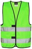 Korntex KX200 Kids´ Hi-Vis Safety Vest Aarhus - Neon Green - XXS (3/4 years) afbeelding