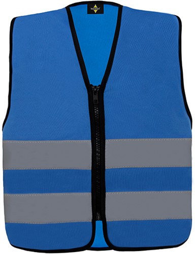 Korntex KX201 Kids´ Hi-Vis Safety Vest With Front Zipper Aalborg