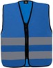 Korntex KX201 Kids´ Hi-Vis Safety Vest With Front Zipper Aalborg - Blue - XXS (3/4 years) afbeelding