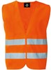 Korntex KX2170 Printable Hi-Vis Safety Vest Karlsruhe - Signal Orange - XXL afbeelding