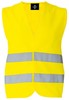 Korntex KX2170 Printable Hi-Vis Safety Vest Karlsruhe - Signal Yellow - XXL afbeelding