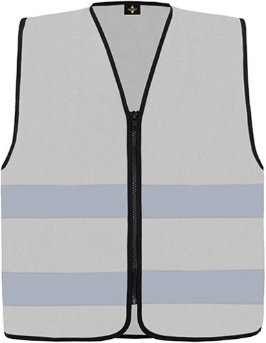 Korntex KX217 Hi-Vis Safety Vest Cologne With Front Zipper