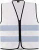 Korntex KX217 Hi-Vis Safety Vest Cologne With Front Zipper - White - L afbeelding