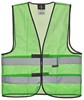 Korntex KX502 Hi-Vis Mesh Safety Vest Thessaloniki - Green - 5XL afbeelding