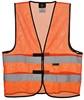 Korntex KX502 Hi-Vis Mesh Safety Vest Thessaloniki - Signal Orange - M afbeelding