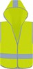 Korntex KX504 Kids´ Hooded Hi-Vis Safety Vest Odense - Signal Yellow - XS (3-6 years) afbeelding