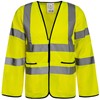Korntex KX508 Hi-Vis Lightweight Safety Jacket Andorra - Signal Yellow - XXL afbeelding
