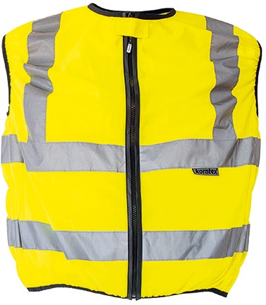 Korntex KX511 Hi-Vis Biker Safety Vest Schleiz