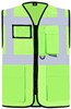 Korntex KX802 Executive Multifunctional Safety Vest Berlin - Lime Green - S afbeelding