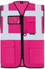 Korntex KX802 Executive Multifunctional Safety Vest Berlin - Magenta - 4XL afbeelding