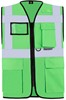 Korntex KX802 Executive Multifunctional Safety Vest Berlin - Neon Green - L afbeelding