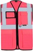Korntex KX802 Executive Multifunctional Safety Vest Berlin - Neon Pink - L afbeelding