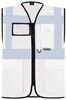 Korntex KX802 Executive Multifunctional Safety Vest Berlin - White - 3XL afbeelding