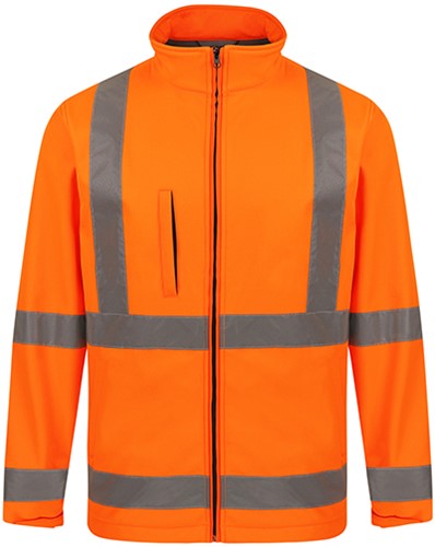 Korntex KX807 Hi-Vis Safety Softshell Jacket Turku