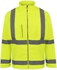 Korntex KX807 Hi-Vis Safety Softshell Jacket Turku - Signal Yellow - XL afbeelding