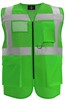 Korntex KX808 Multifunctional Hi-Vis Mesh-Vest Athens - Green - 3XL afbeelding