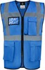 Korntex KX810 CO² Neutral Multifunctional Executive Safety Vest Hamburg - Blue - L afbeelding