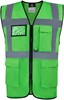 Korntex KX810 CO² Neutral Multifunctional Executive Safety Vest Hamburg - Green - 4XL afbeelding