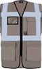 Korntex KX810 CO² Neutral Multifunctional Executive Safety Vest Hamburg - Grey - S afbeelding