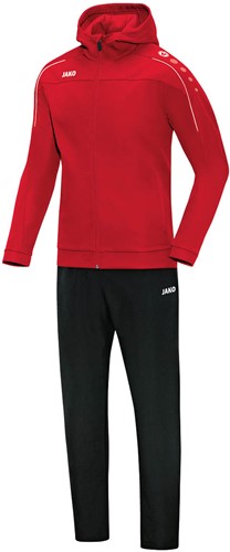 JAKO M9650D Vrijetijdspak Met Kap Classico Dames