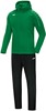 JAKO M9650K Vrijetijdspak Met Kap Classico Kids - Sportgroen - 164 afbeelding