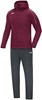 JAKO M9650D Vrijetijdspak Met Kap Classico Dames - Bordeaux - 34 afbeelding