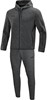 JAKO M9729 Joggingpak Met Kap Premium Basics - Antraciet Gemeleerd - 4XL afbeelding
