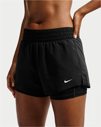 Nike DX6016 One Dri-Fit Women's High Waisted 2 in 1 Shorts