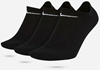 Nike SX7678 Everyday Lightweight No-Show Socks 3-Pack - Zwart - 46-50 afbeelding