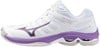Mizuno Indoor Wave Voltage 2 - Wit/Paars - 40.5 afbeelding