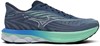 Mizuno J1GC250901 Running Wave Skyrise 6 - Grey/Aqua - 46.5 afbeelding
