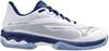 Mizuno 61GC232124 Tennis Wave Exceed Light 2 CC Dames - White/Blue - 38.5 afbeelding