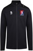 SC Doesburg Crossbar Full-Zip Top Zwart - XL afbeelding