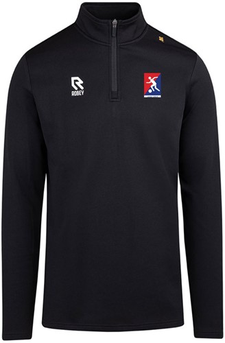 SC Doesburg Crossbar Half-Zip Top Zwart