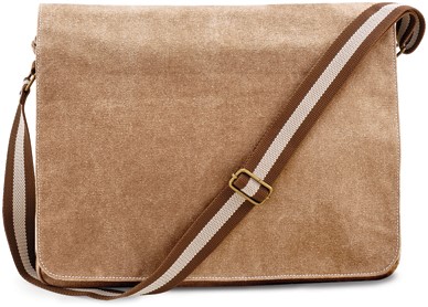 Quadra QD610 Vintage Canvas Despatch Bag