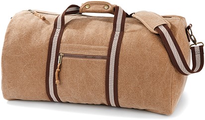Quadra QD613 Vintage Canvas Holdall
