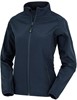 Gerecyclede damessoftshelljas Dames L 100% Polyester Navy