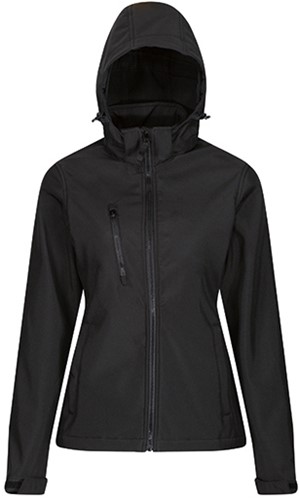 Women´s Venturer 3-Layer Printable Hooded Softshell Jacket