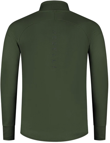 Rogelli 1010002 Essential Hardlooptop Lange Mouw 1/2 Zip Heren-2