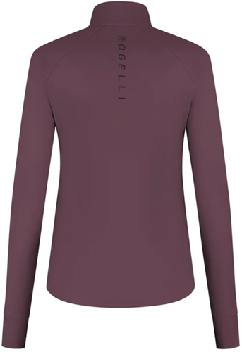 Rogelli 2010002 Shirt Lange Mouw 1/2 Zip Dames-2