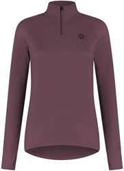 Rogelli 2010002 Shirt Lange Mouw 1/2 Zip Dames