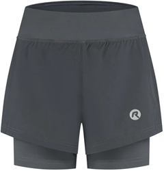 Rogelli 2200000 Essential 2-In-1 Hardloopshort Dames