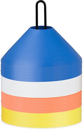 Robey RS8080 Disc cone set, 40 pcs multi color (4 Color) incl Holder1250x