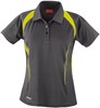 Spiro RT177F Women´s Team Spirit Polo - Grey/Lime - M (38) afbeelding