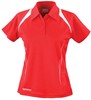 Spiro RT177F Women´s Team Spirit Polo - Red/White - XS (34) afbeelding