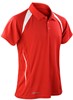 Spiro RT177M Men´s Team Spirit Polo - Red/White - XXL afbeelding