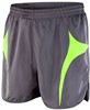 Spiro RT183 Micro Lite Running Shorts - Grey/Lime - S afbeelding