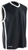 Spiro RT278 Men´s Basketball Quick Dry Top - Black/White - L afbeelding